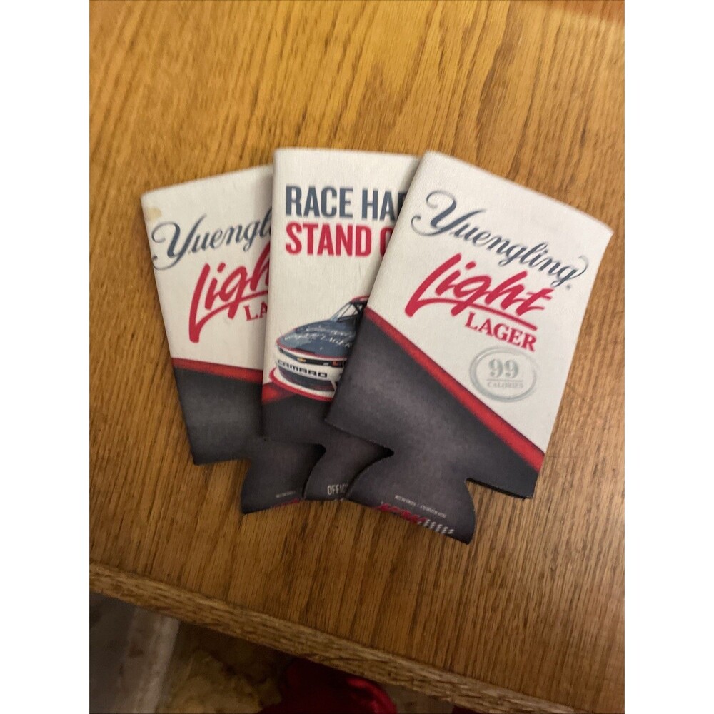 Ty Dillon 2014 Wincraft #3 Yuengling Light Lager Can Koozie---Lot of 3